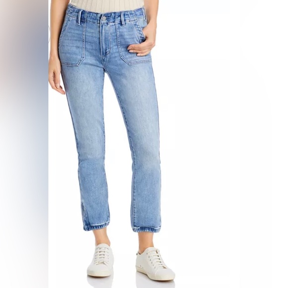 PAIGE Denim - Paige Mayslie Cropped Jeans. Size 32. Cute jogger leg style. New!